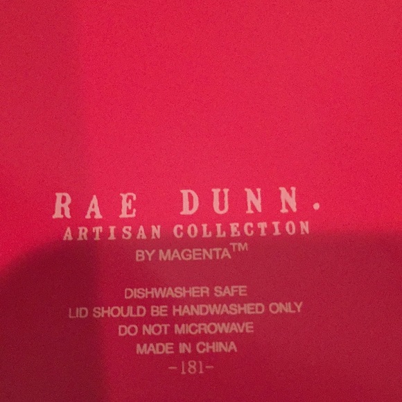 Rae Dunn “Happy Howlidays” ceramic canister - Picture 4 of 4